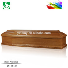 High level quality solid wooden coffins caskets wholesales